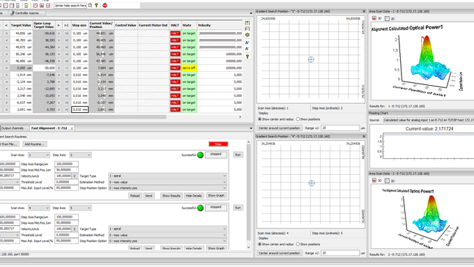 PIMikroMoveでの高速アライメントのサポート
